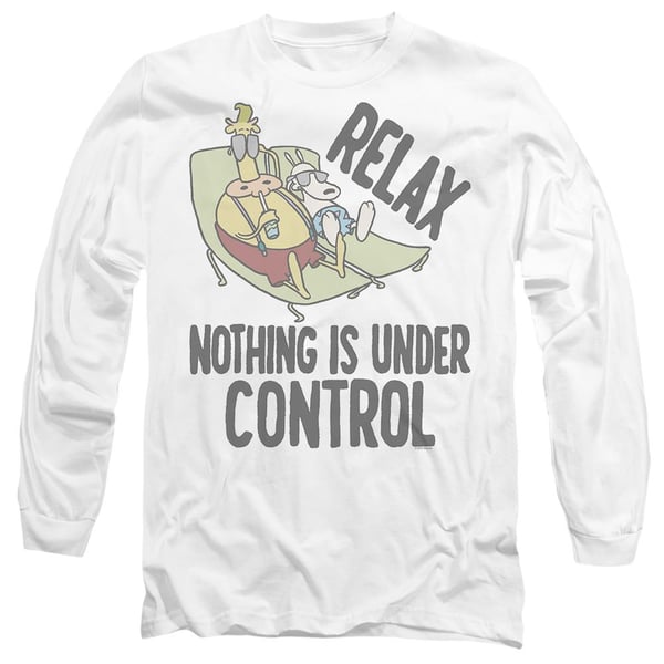 Rocko's Modern Life Unisex Adult Relax Long-Sleeved T-Shirt Rocko's Modern Life Unisex Adult Relax Long-Sleeved T-Shirt
