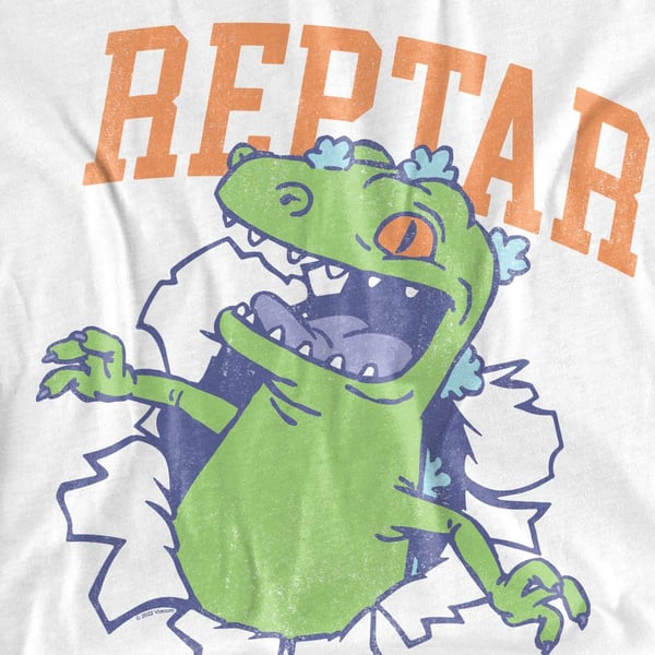 Rugrats Unisex Adult Shirt Rip Reptar T-Shirt