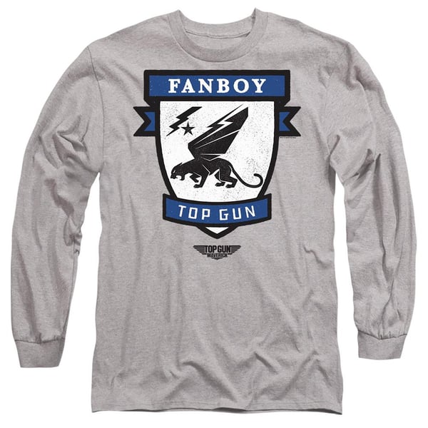 Top Gun Unisex Adult Fanboy Logo T-Shirt