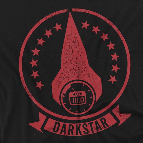 Top Gun Unisex Adult Darkstar Logo T-Shirt