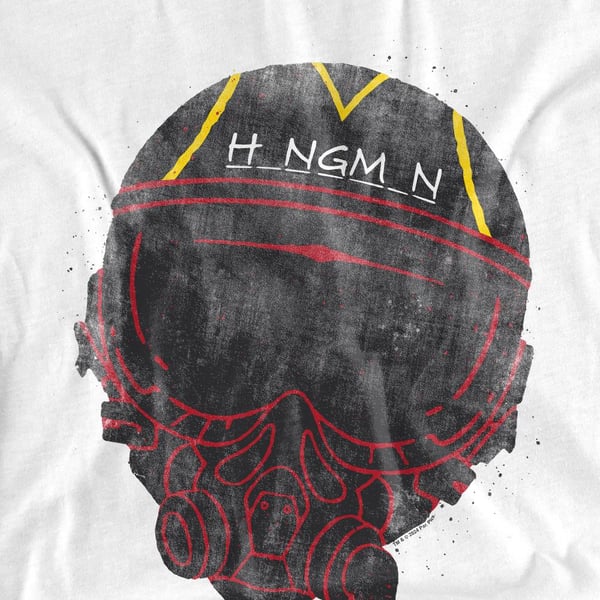 Top Gun Unisex Adult Hangman Helmet T-Shirt