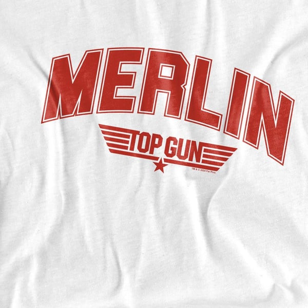 Top Gun Unisex Adult Merlin Varsity T-Shirt