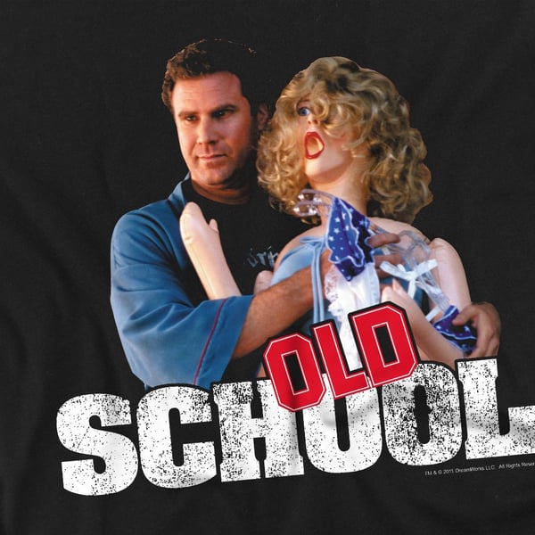Old School Unisex Adult Frank And Friend T-Shirt