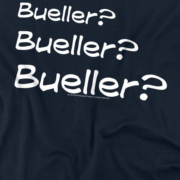 Ferris Bueller´s Day Off Unisex Adult Bueller? T-Shirt