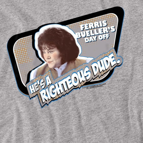 Ferris Bueller´s Day Off Unisex Adult Grace T-Shirt