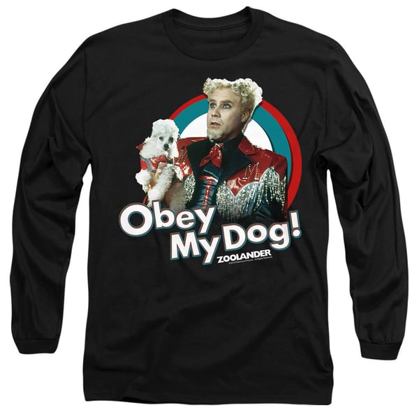 Zoolander Unisex Adult Obey My Dog T-Shirt