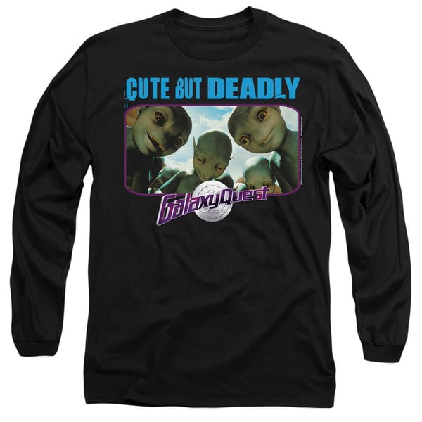 Galaxy Quest Unisex Vuxen Söt Men Dödlig T-Shirt