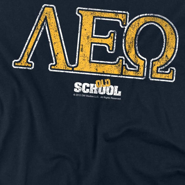 Old School Unisex Adult Leo T-Shirt
