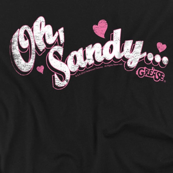 Grease Unisex Aikuisten Oh Sandy T-paita