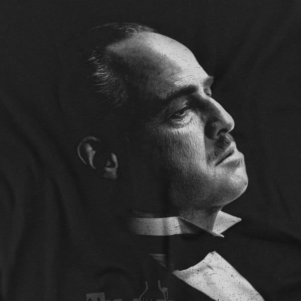 The Godfather Unisex Adult Don Vito Corleone Graphic T-Shirt