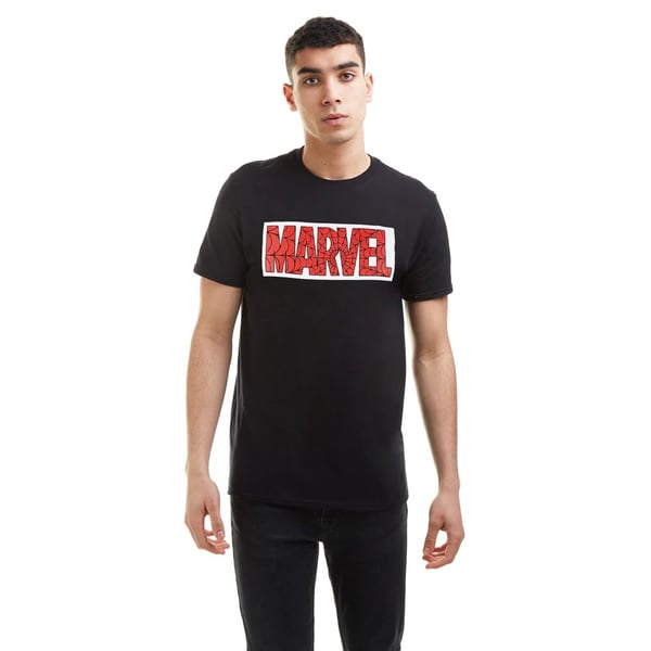Marvel Miesten Hämähäkinseitti-logo T-paita