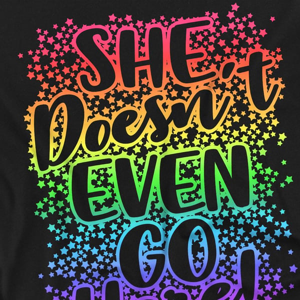 Mean Girls Unisex Adult Doesn´t Go Here T-Shirt