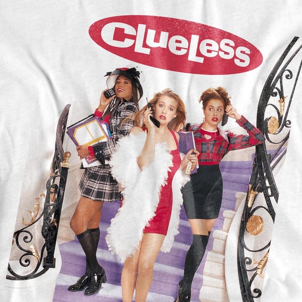 Clueless Unisex Adult Poster T-Shirt