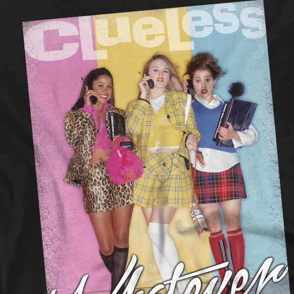 Clueless Unisex Aikuisten Whatever T-paita