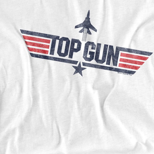 Top Gun Unisex Adult Logo T-Shirt
