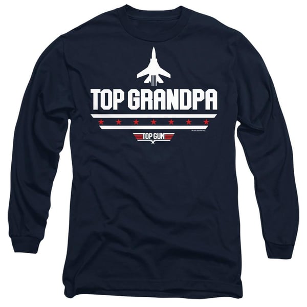 Top Gun Unisex Adult Top Grandpa Fathers Day T-Shirt