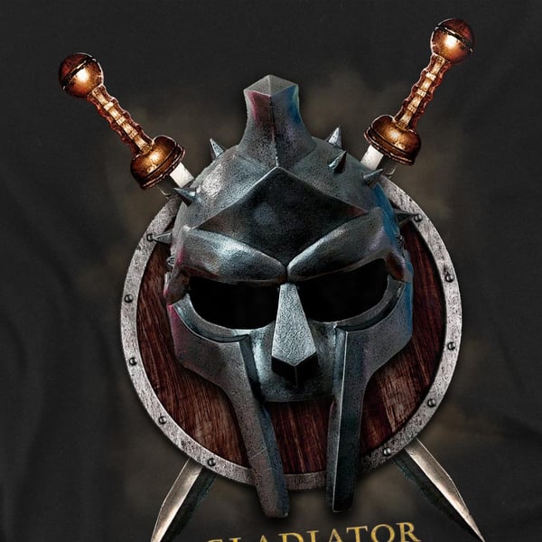 Gladiator Unisex Aikuisten Maximus Kypärä T-paita