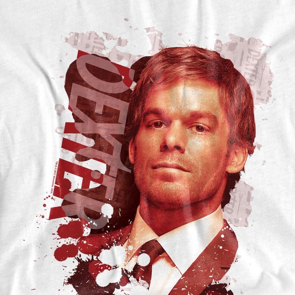 Dexter Unisex aikuisten roiskepaita