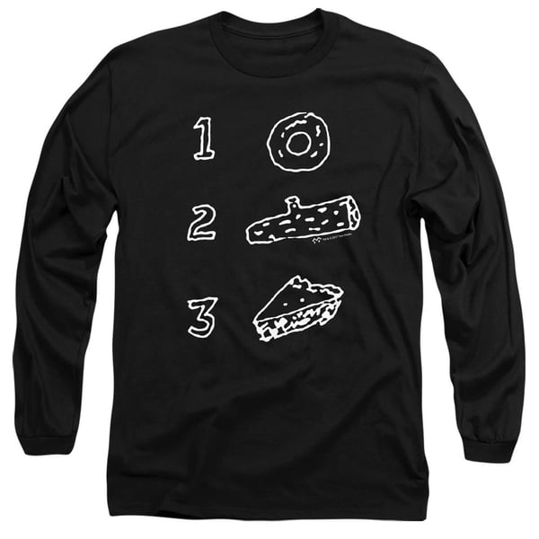 Twin Peaks Unisex Aikuisten Pie Log Donut T-paita Twin Peaks Unisex Aikuisten Pie Log Donut T-paita