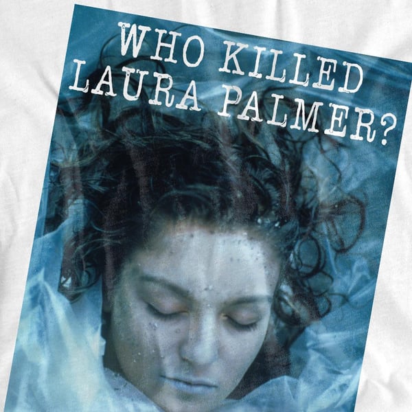 Twin Peaks Unisex Adult Who Killed Laura T-Shirt