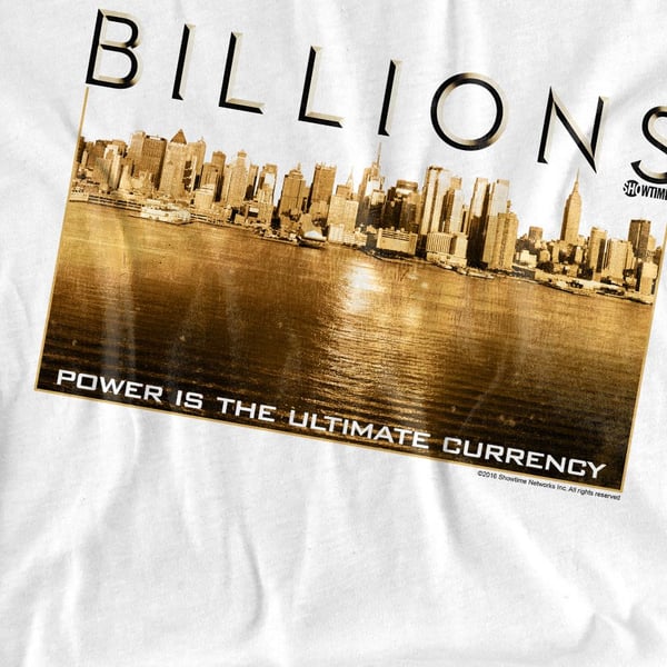 Billions Unisex Adult Golden City T-Shirt