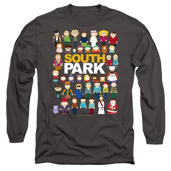 South Park Unisex Adult Full Cast T-Shirt