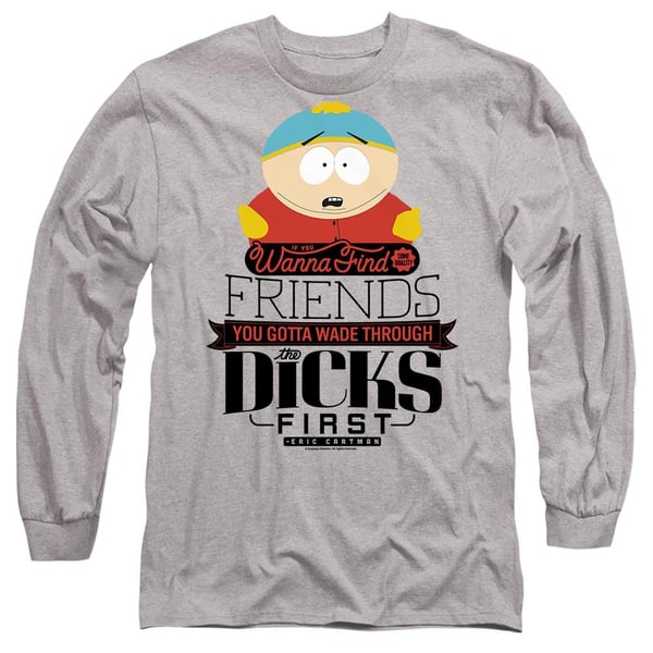 South Park Unisex Adult Wade Through Dicks T-Shirt