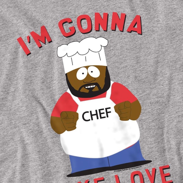 South Park Unisex Adult Make Love T-Shirt