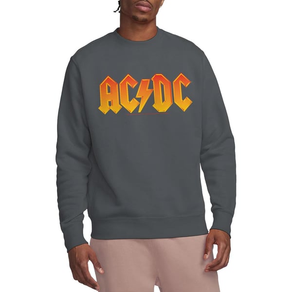 AC/DC Unisex sweatshirt med logo til voksne