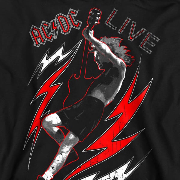 AC/DC Unisex Adult Live Sweatshirt