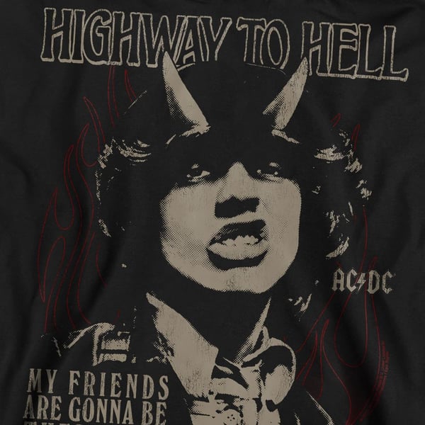 AC/DC Unisex Adult My Friends Sweatshirt