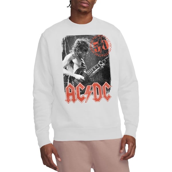 AC/DC Unisex Adult Stamp Poster Sweatshirt