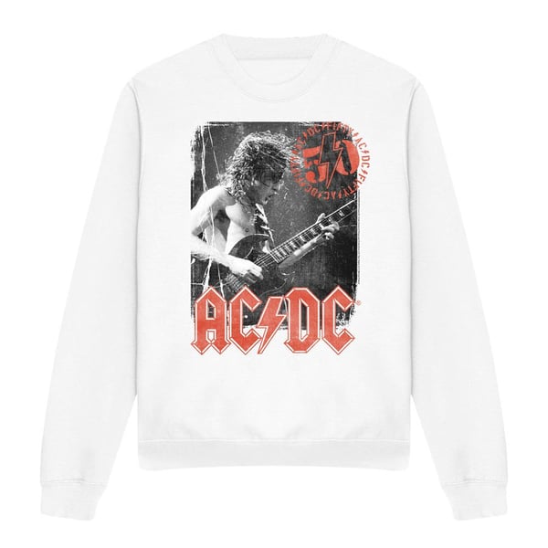 AC/DC Unisex Adult Stamp Poster Sweatshirt