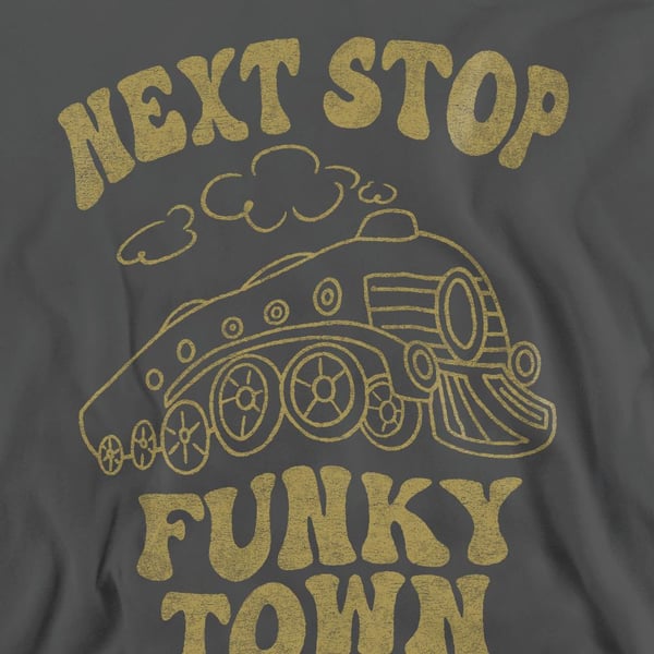 BET Unisex Adult Soul Train Next Stop Sweatshirt