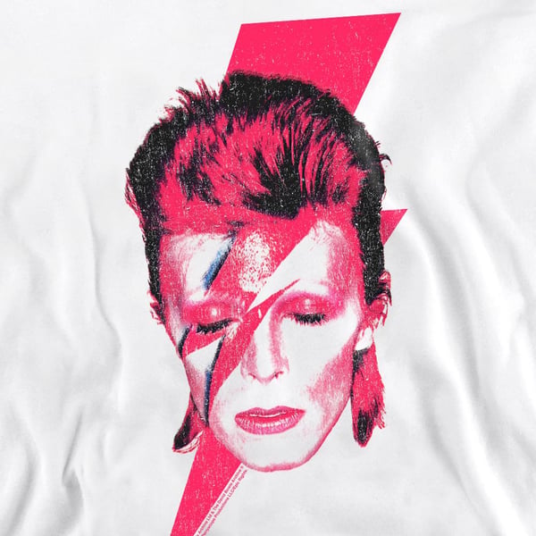 David Bowie Unisex Adult Aladdin Sane Sweatshirt