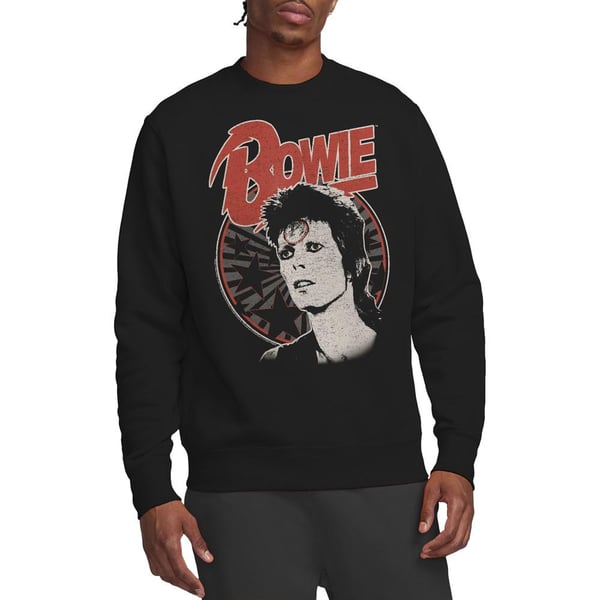 David Bowie Unisex Adult Space Oddity Sweatshirt