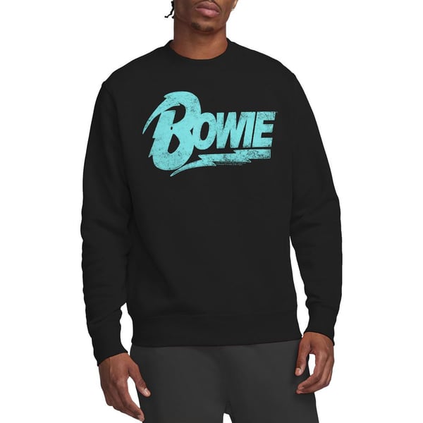 David Bowie Unisex Adult Logo Sweatshirt