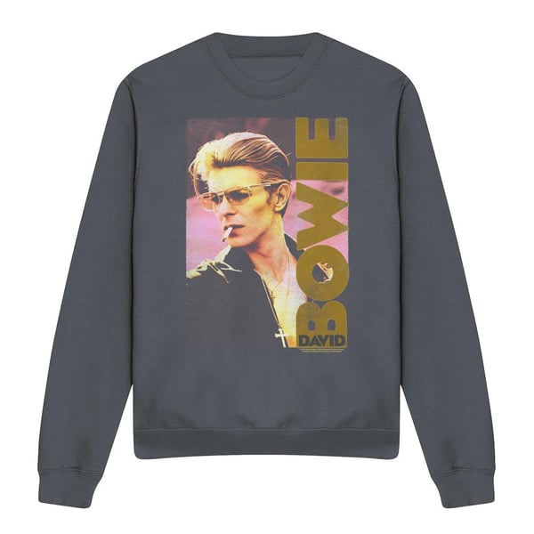David Bowie Unisex aikuisten Smokin-collegepaita