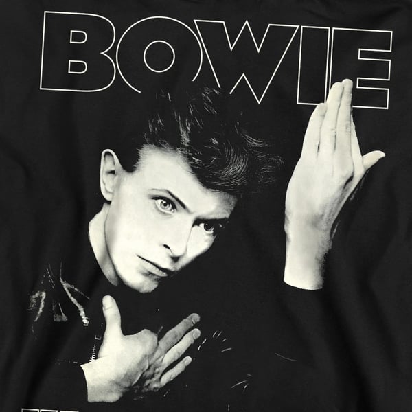 David Bowie Unisex Adult Heroes Cover Sweatshirt