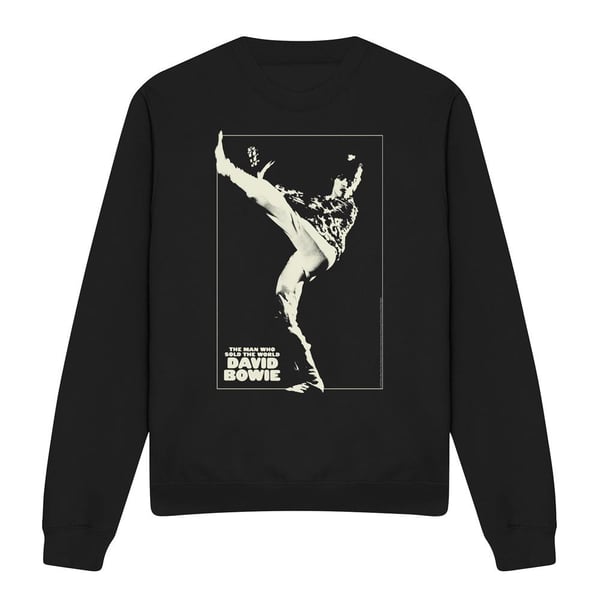 David Bowie Unisex Adult The Man Cover Sweatshirt