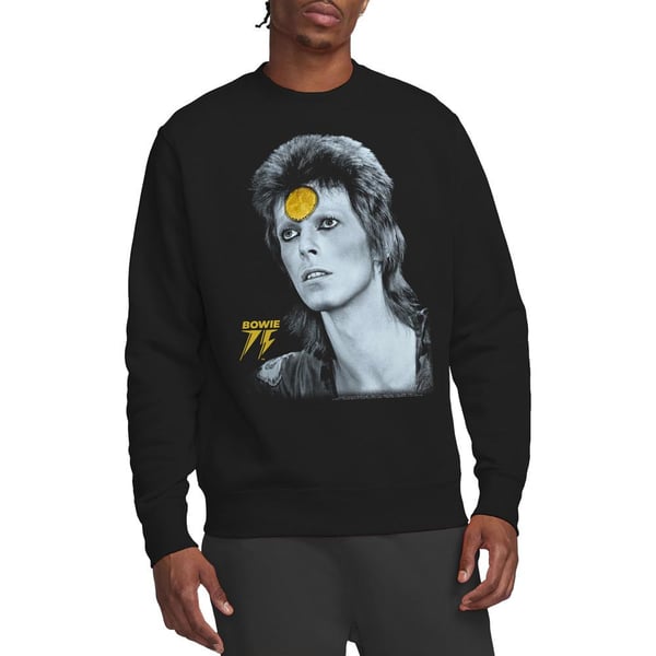 David Bowie Unisex Adult Golden Bowie Sweatshirt