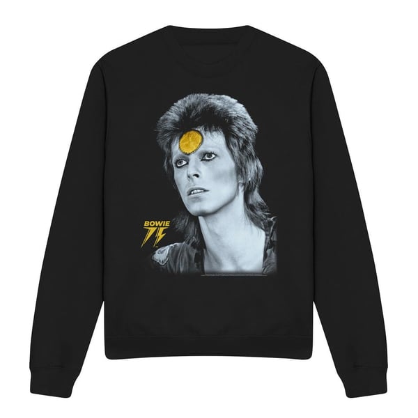 David Bowie Unisex Adult Golden Bowie Sweatshirt