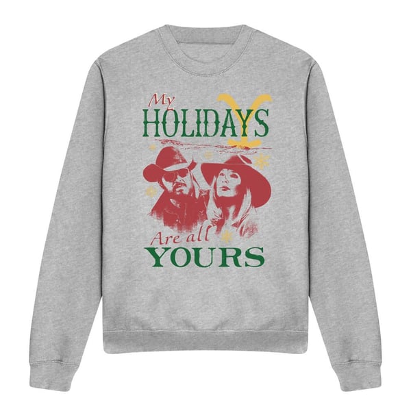 Yellowstone Unisex Vuxen My Holidays Are All Yours Jultröja
