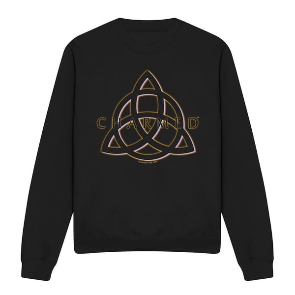 Charmed Unisex Vuxen Tröja med Trippel Länkad Logotyp