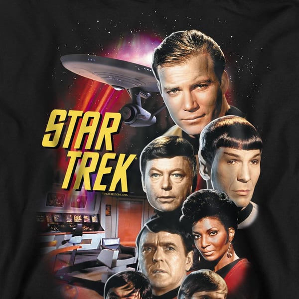 Star Trek Unisex Adult The Classic Crew Sweatshirt