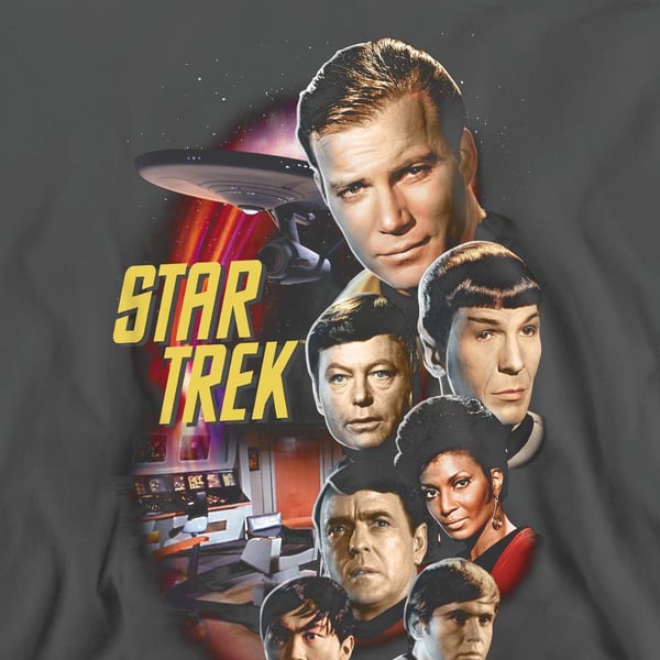 Star Trek Unisex Adult Classic Crew Sweatshirt