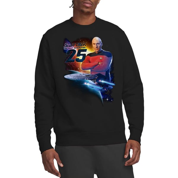 Star Trek Unisex Adult The Next Generation 25 Sweatshirt