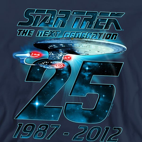 Star Trek Unisex Adult Enterprise 25 Sweatshirt