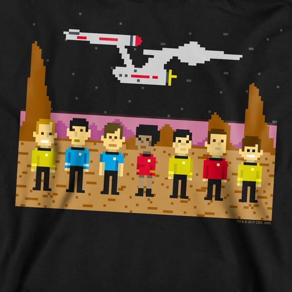 Star Trek Unisex Adult The Original Series Trexel Crew Sweatshirt
