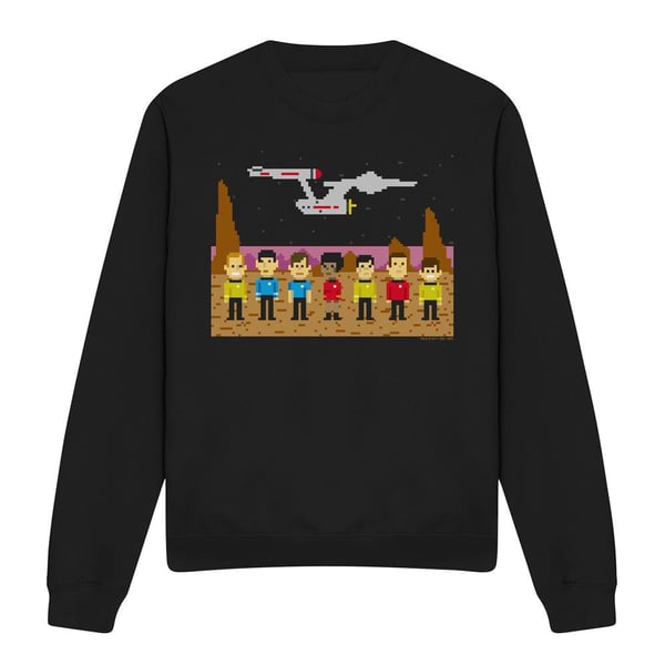 Star Trek Unisex Adult The Original Series Trexel Crew Sweatshirt